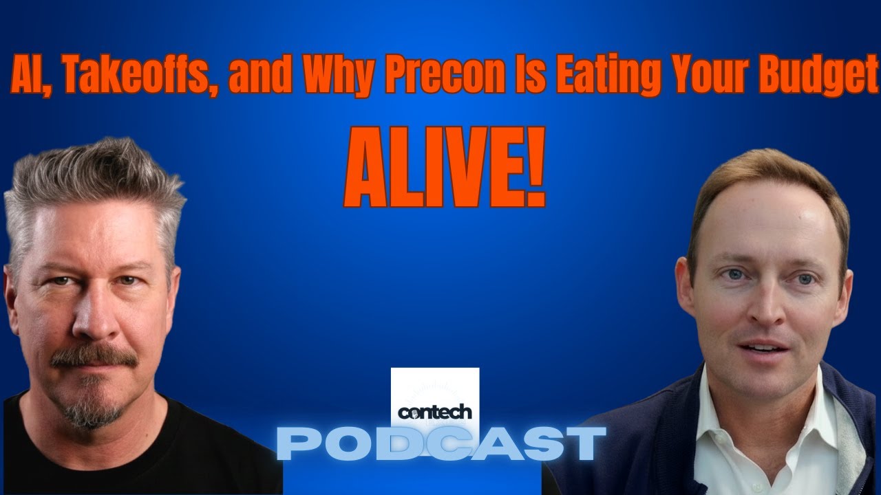 AI, Takeoffs, and Why Precon Is Eating Your Budget Alive!