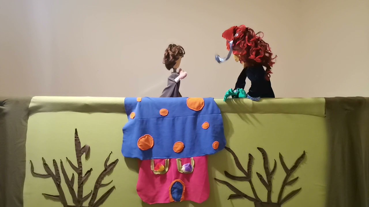 Hansel si Gretel - teatru de păpuși