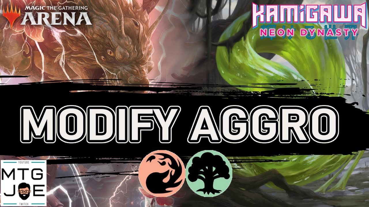 7 Win Gruul Modify Aggro | Kamigawa MTG Arena Standard Deck | MTG