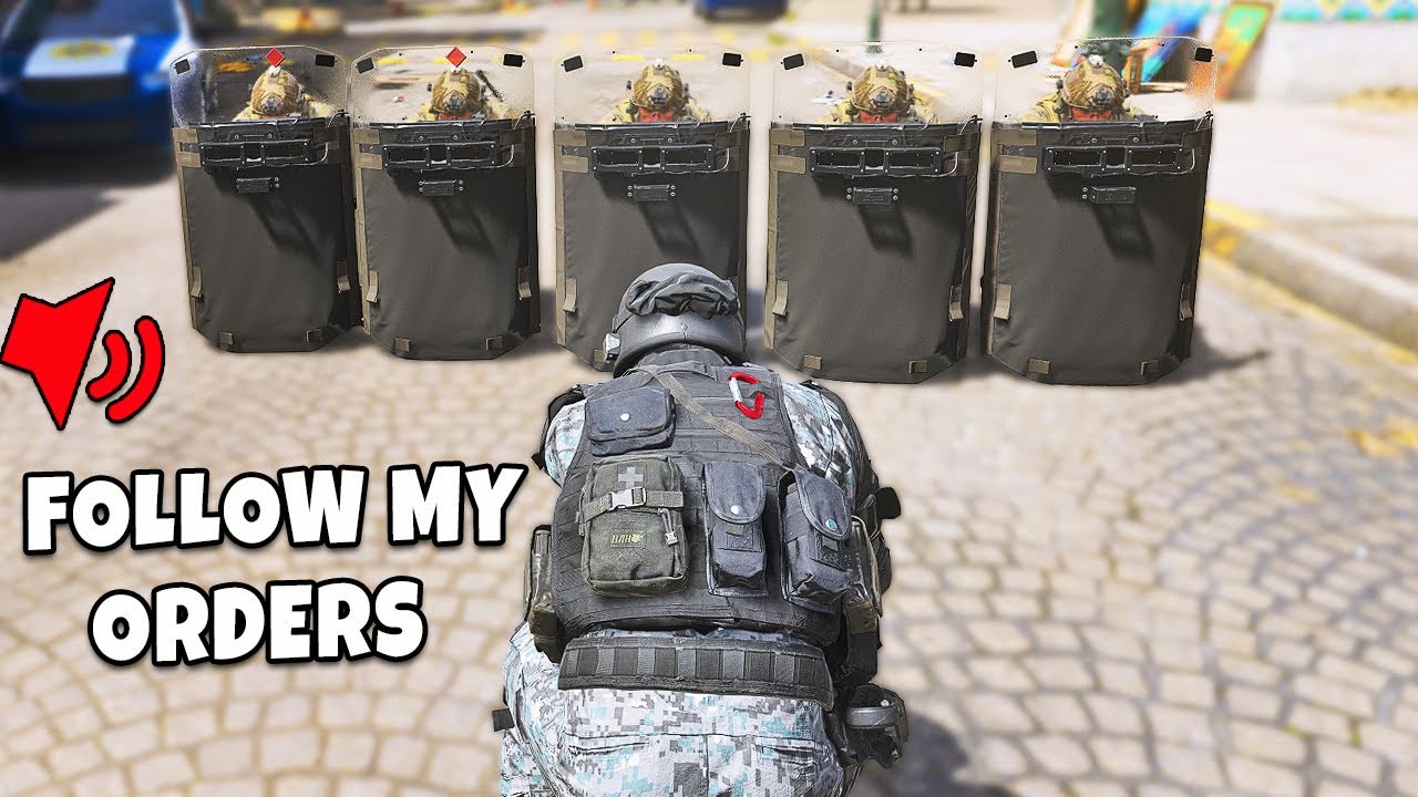 I Hired a Riot Squad to Protect Me in Search & Destroy