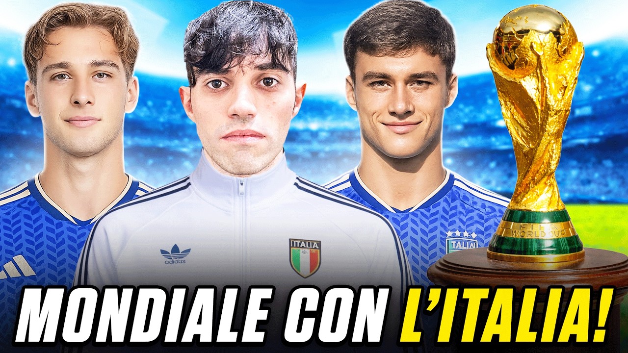 GIOCO TUTTO IL MONDIALE CON L'ITALIA nella CARRIERA ALLENATORE su FC26!