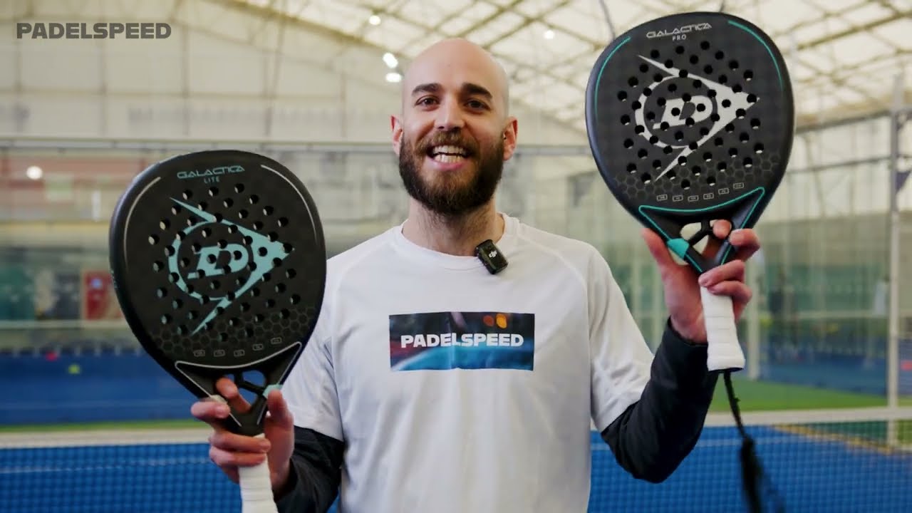 Dario Reviews The Dunlop Galactica Pro and Galactica Lite Padel Rackets