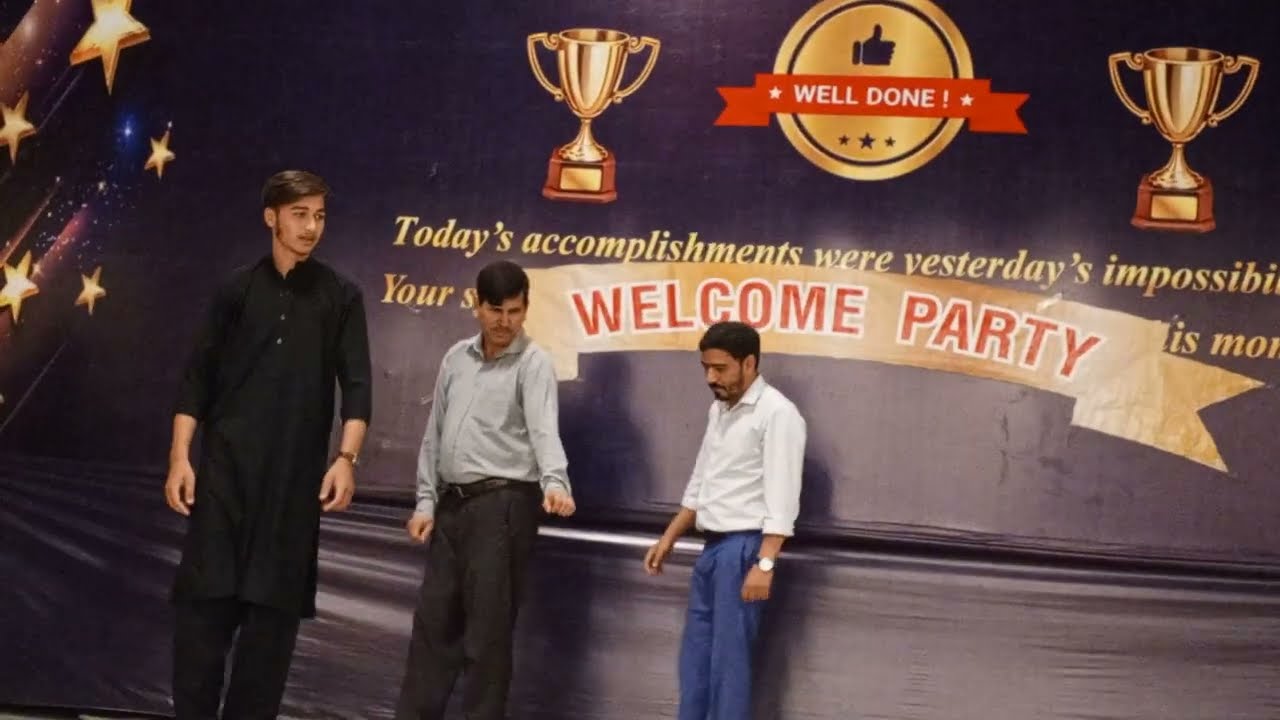 Welcome party (4) for 1st year boys, Dr AQ Khan college safari-1 Rawalpindi Islamabad, 12:33 pm