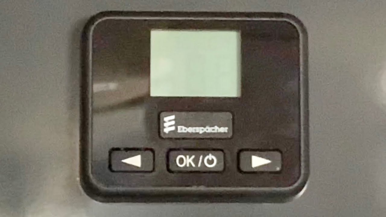 How to use the Eberspacher Easystart Select Heater Controller