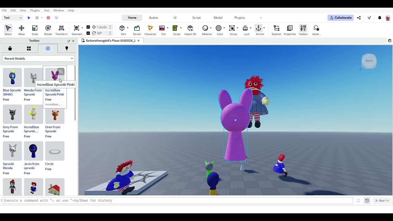 making a game for my brainrotted  little sister , ruby/ i dont know why