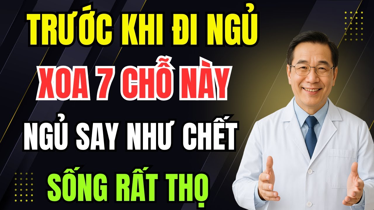 Bác Sĩ Chỉ Cách: Về Già Tối Đi Ngủ, Xoa 7 Chỗ Này, Ngủ Ngon Tới Sáng, Sống Rất Thọ!