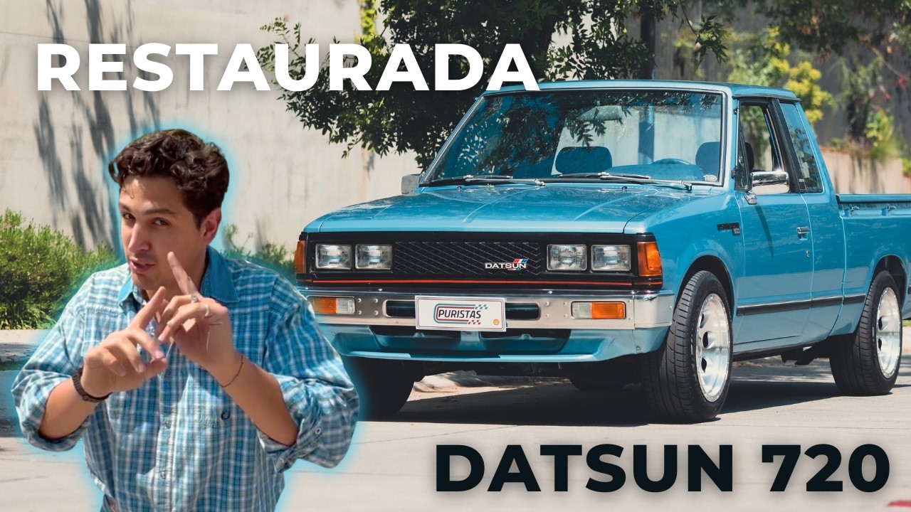 Una SIMPLE CAMIONETA pero con ALMA | DATSUN 720 RESTAURADA