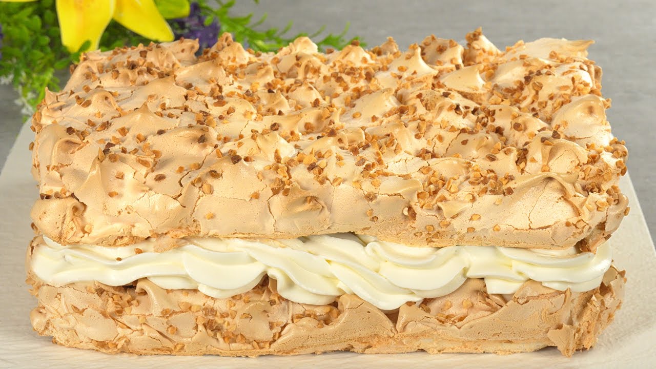 Торт за 5 минут! Знаменитый норвежский пирог, который тает во рту! Просто и вкусно