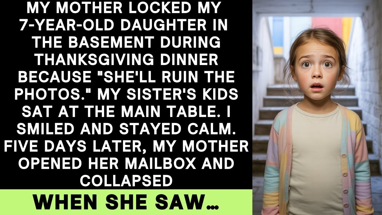 Mom Locked My Daughter in the Basement at Thanksgiving—What I Mailed Her Friends Changed Everythin