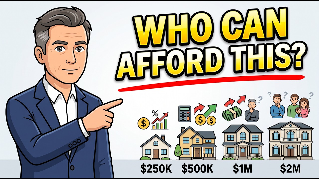 Who Can Afford a $250K, $500K, $1M and $2M House in 2026?