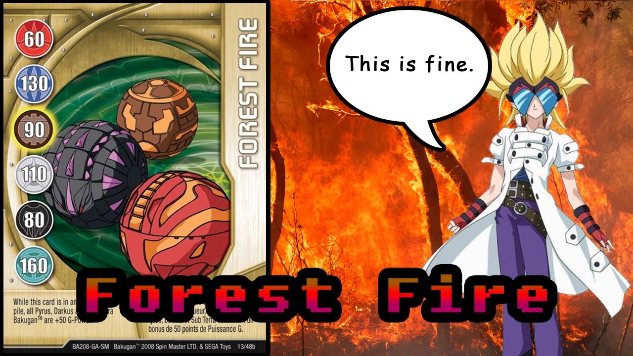 Forest Fire - Legacy Multi-Attribute Bakugan Deck Profile