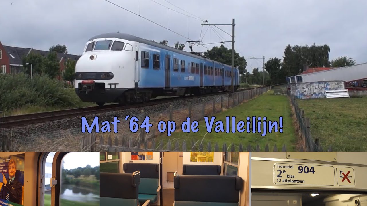Mat '64 904 als spitstrein op de Valleilijn! - 23 juni 2025