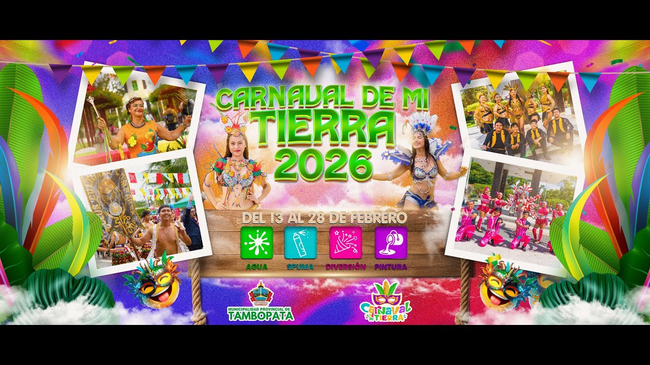 🎭✨ #envivo  | Carnaval de mi tierra 2026 ✨🎉