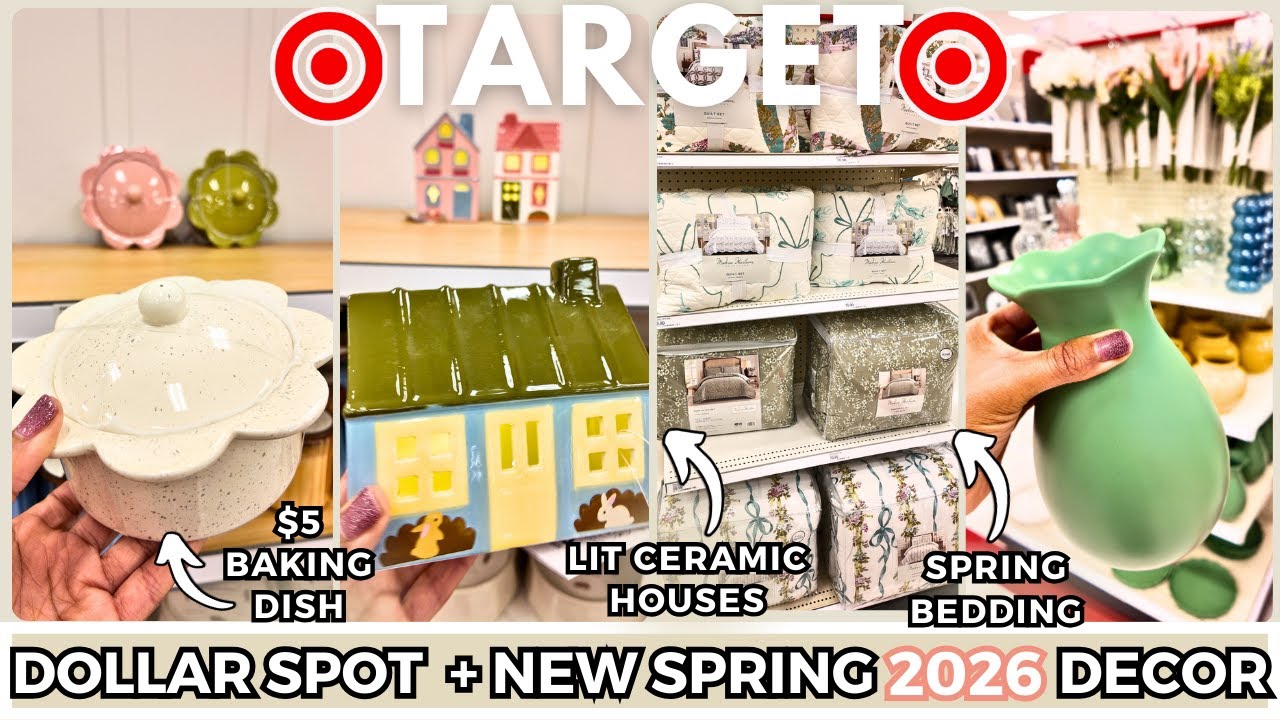 Весенняя коллекция Target 2026: шопинг со мной 🌸 Новые товары в отделе «Долларовая зона», пасхаль...