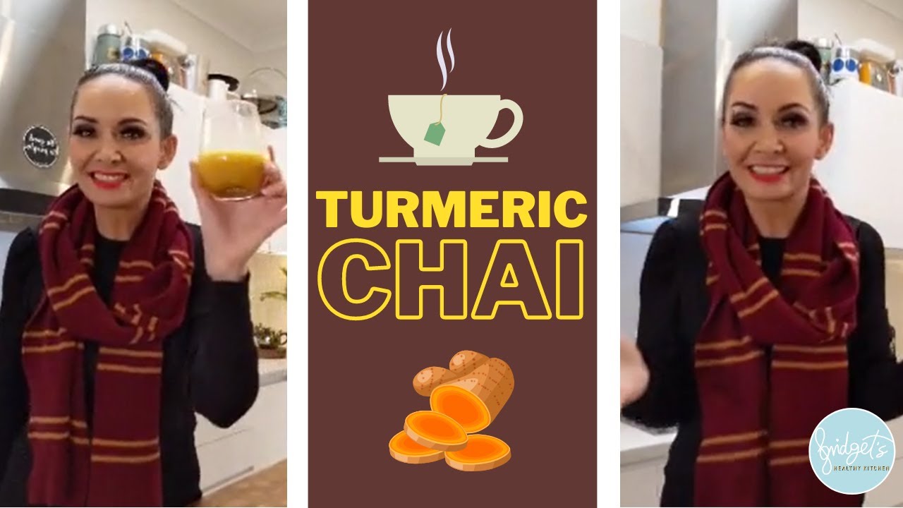 How To Make Instant Turmeric Chai || Gluten-Free + Sugar-Free + Dairy-Free