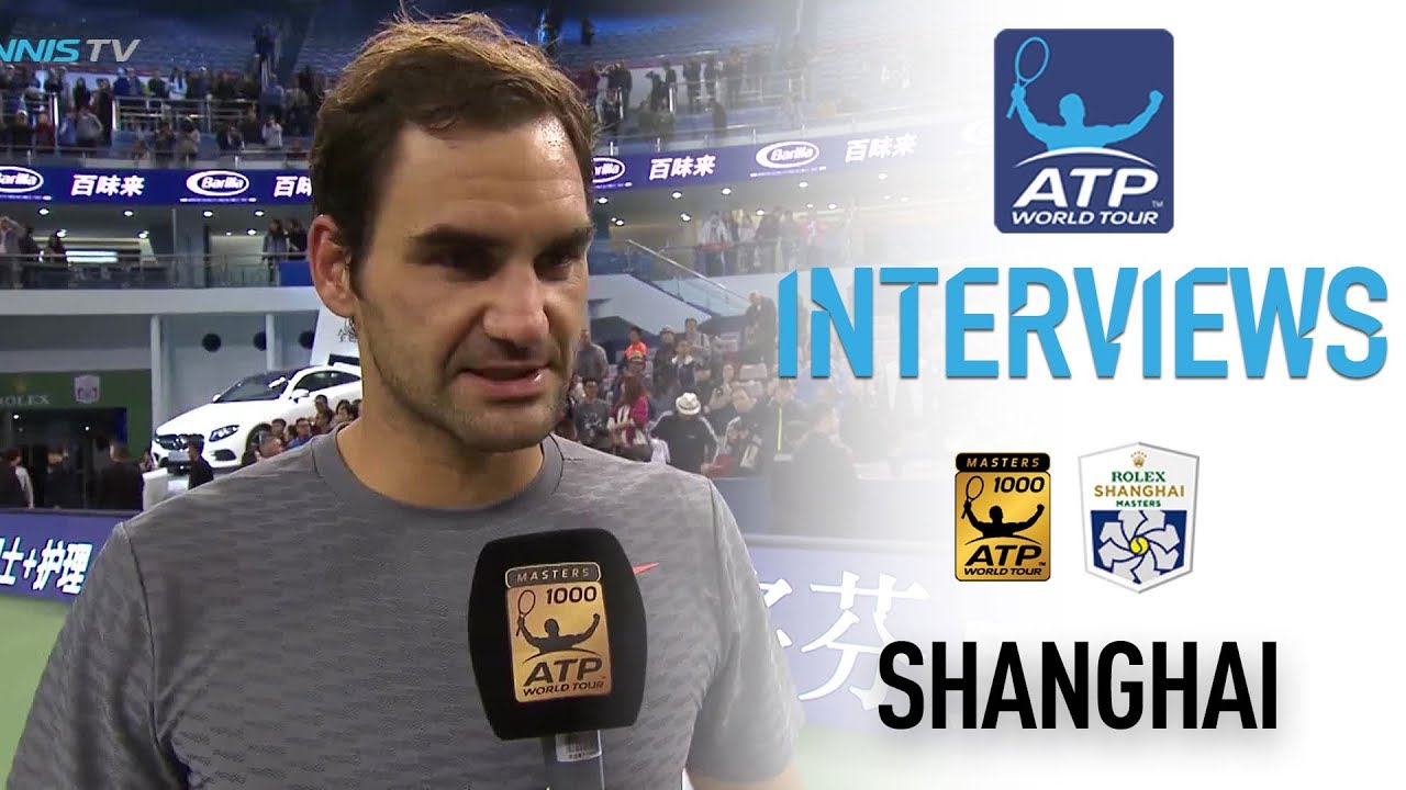 Federer Reacts To QF Win Over Gasquet Shanghai 2017