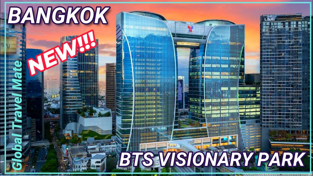 Bangkok BTS Visionary Park Complex SkyPark & Food Court 🇹🇭 Thailand