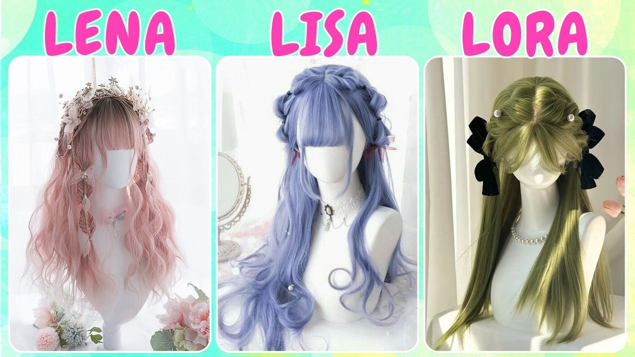 Lisa Vs Lora Vs Lina Choose Your Style 💅✨ | Choose Your Favourite Look #lisa #lora #lena #lisaorlena