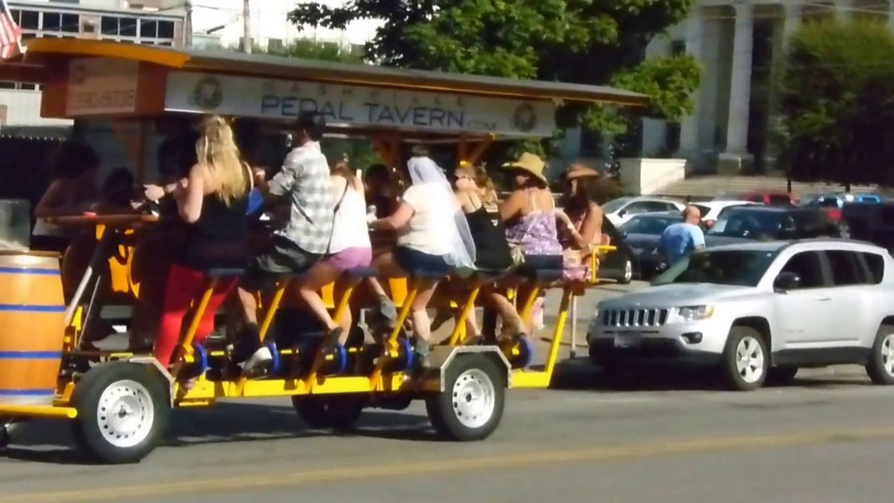 Nashville's Pedal Powered Bar