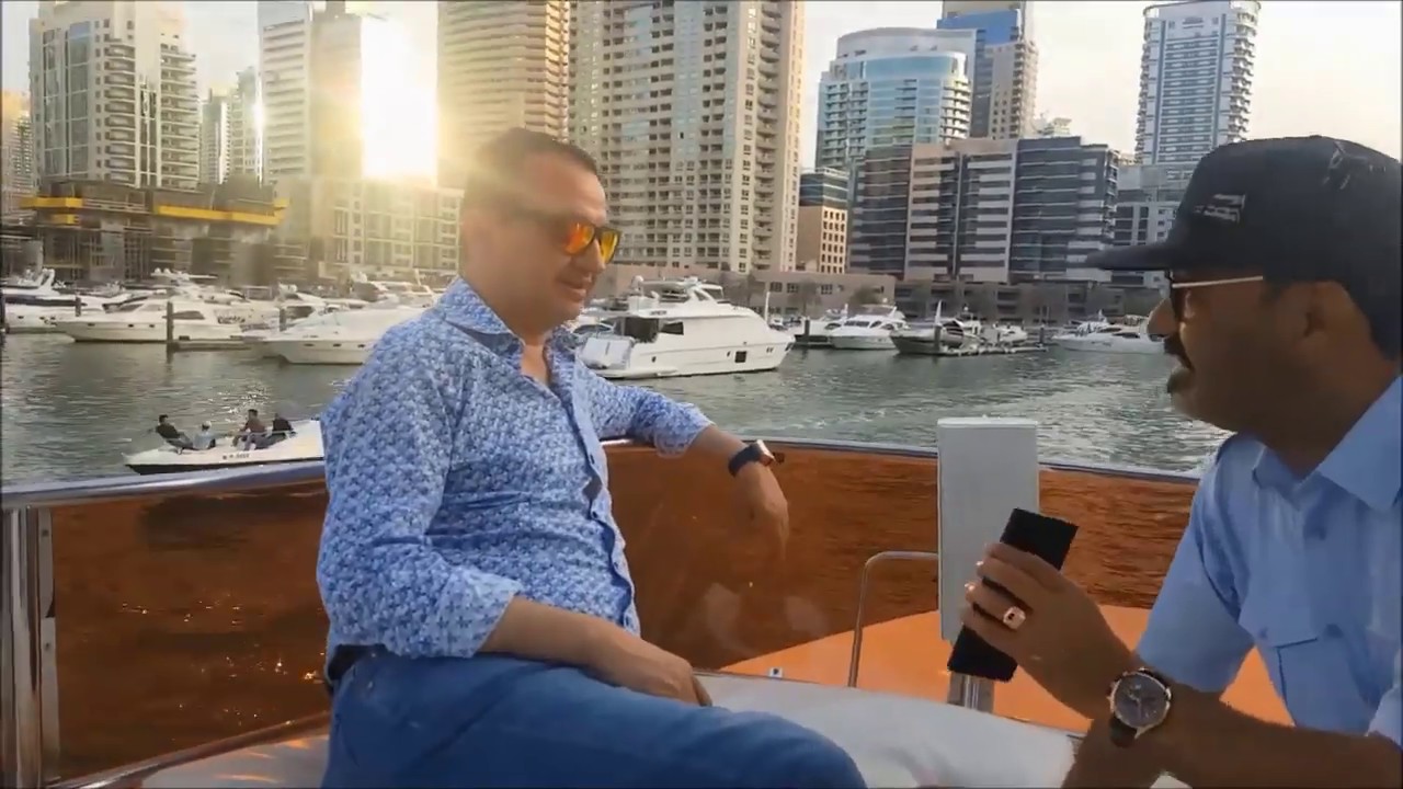 Mohamed Dekkak & Abderrahim Khaoutem just boarded a private yacht to explore the bay