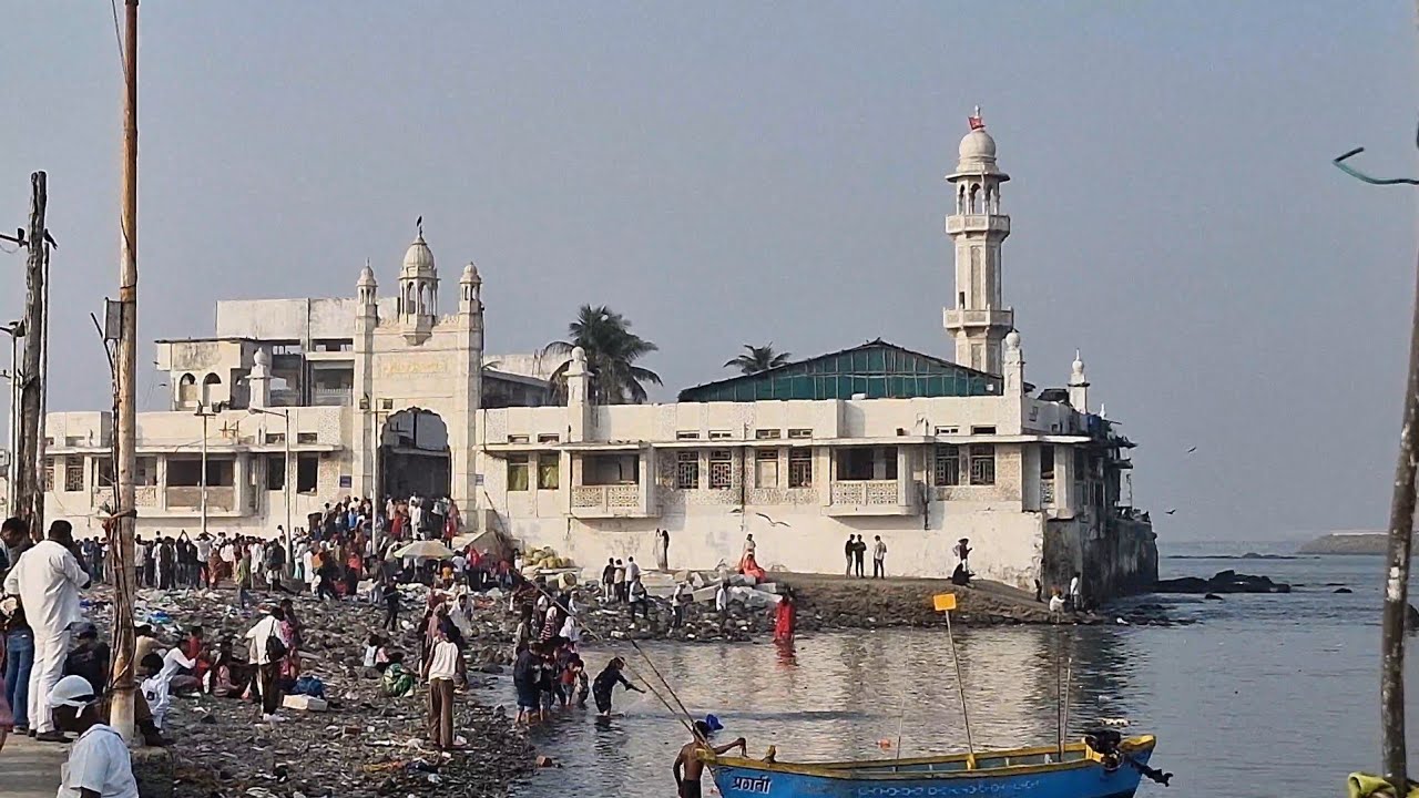 Haji Ali Dargah Mumbai | Sunset View | Coastal Road | 4K