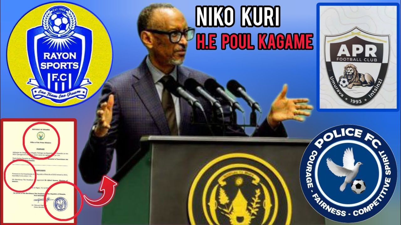 H.e Poul Kagame aciye Impaka, Itangazo Ryaka kanya Kagame asobanuye amakipe atatu Apr fc, Rayon,....
