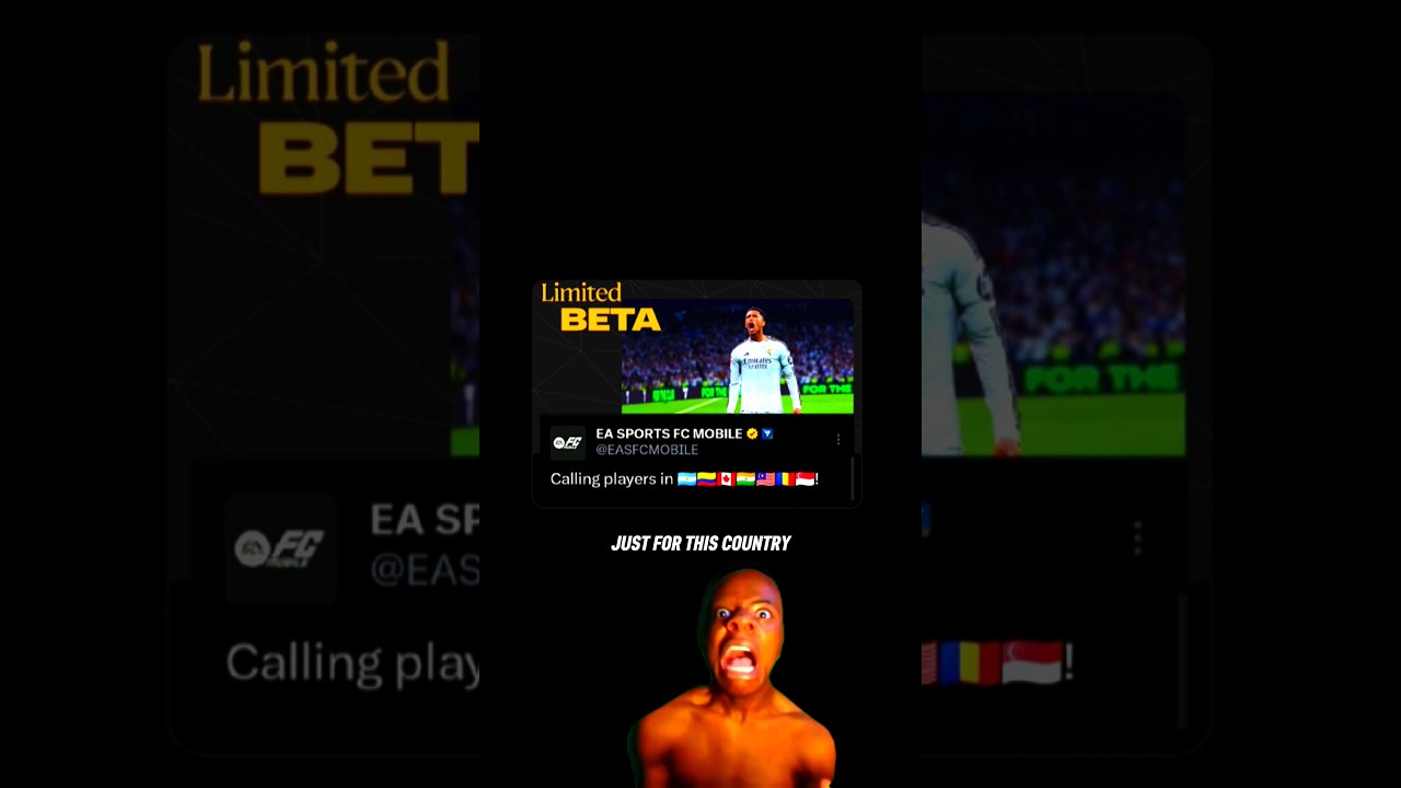 NEW FC MOBILE BETA 😍 #eafc25 #fifa #eafc24 #eafcmobile #fifamobile #fifa #shorts