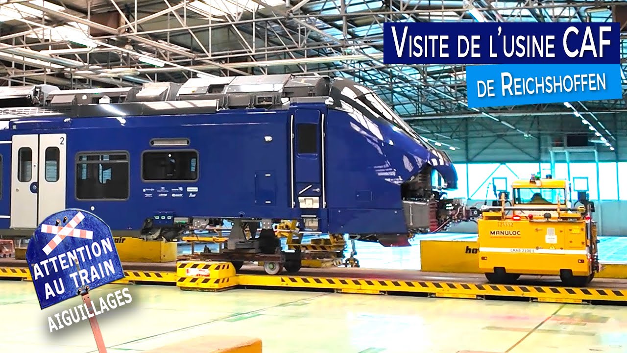 Visite de l'usine CAF de Reichshoffen (2/2)