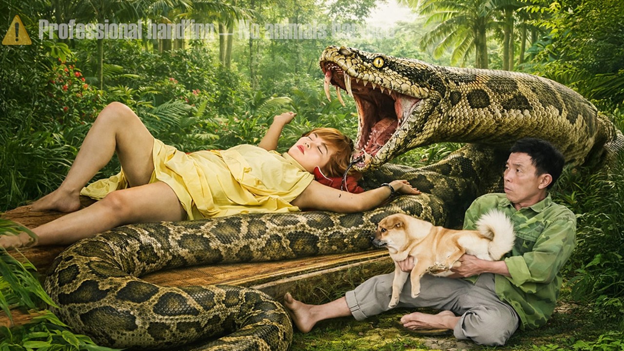 72 Hours in Danger - Girl Startled as Giant Python Approaches Her Bed