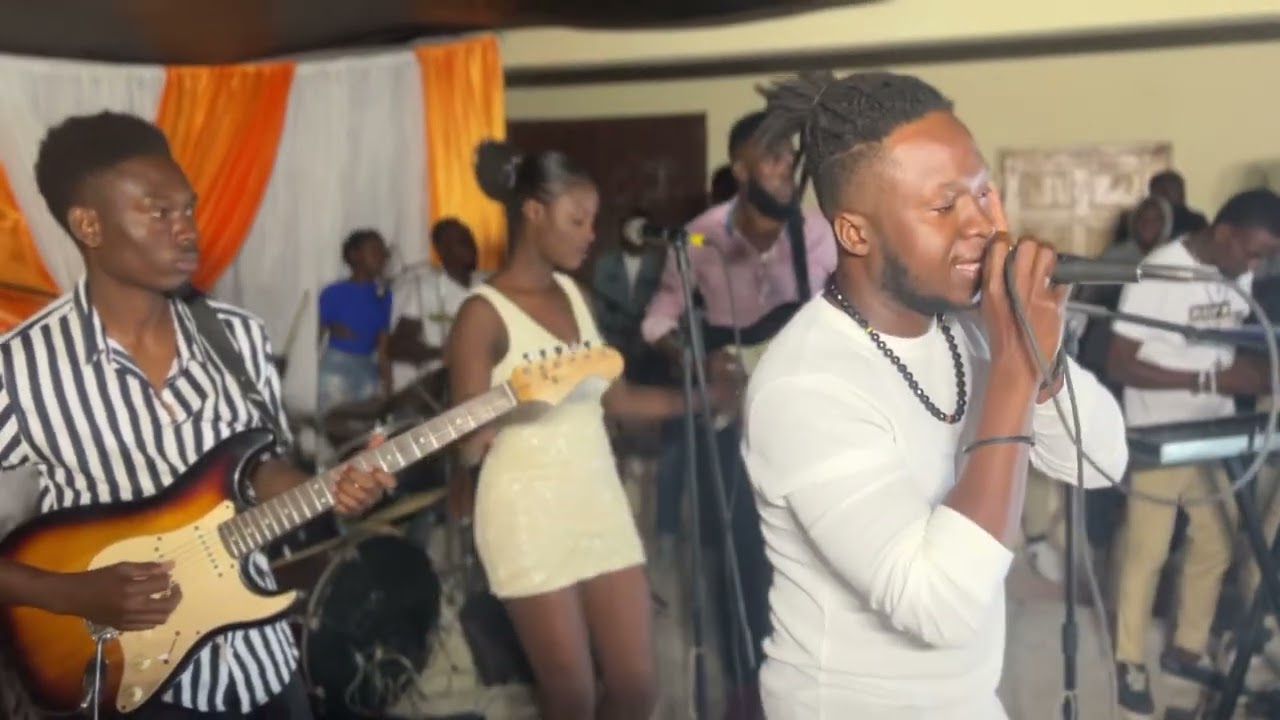 Men kijan Jazz la tap jwe nan lycee jacques roumain an hier soir
