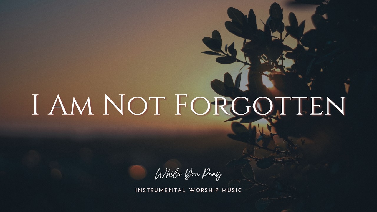 I Am Not Forgotten | Instrumental Worship Music | While You Pray