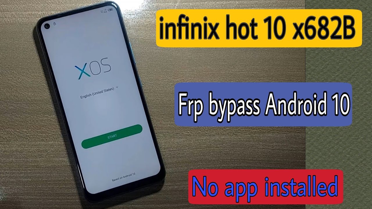 Infinix hot 10 frp bypass Android 10 | Infinix x682 frp google account unlock in 2021