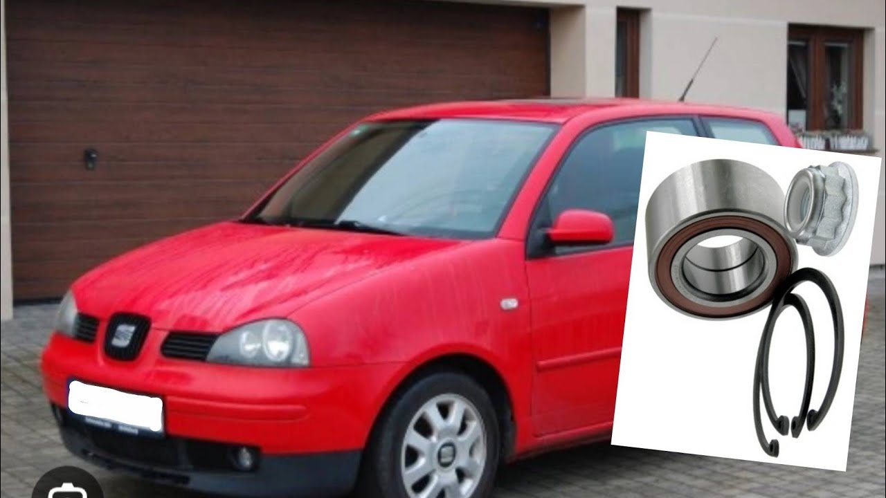 Jak wymienić łożysko przód VW Lupo Seat Arosa wymiana łożyska przedniego volkswagen demontaż wyjąć
