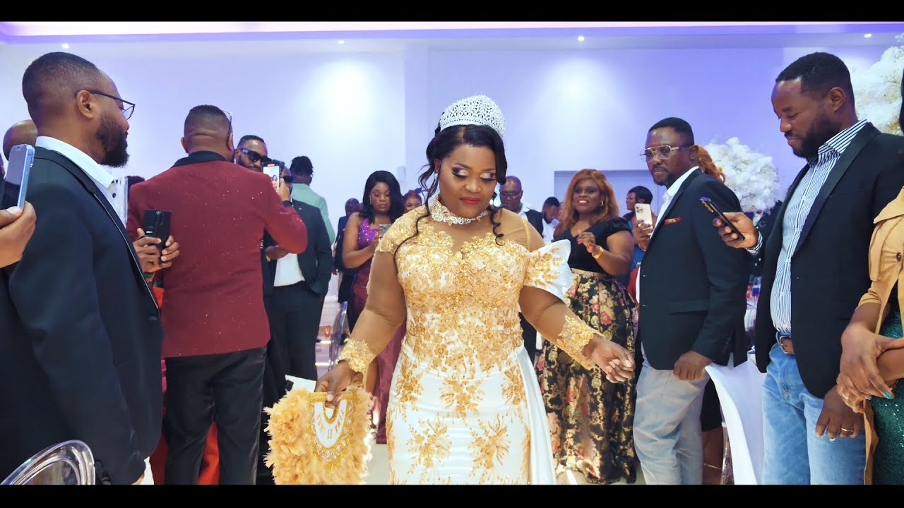 MARIAGE DE ALVARO LUKEBA ET NZONGO ALBERTINA
