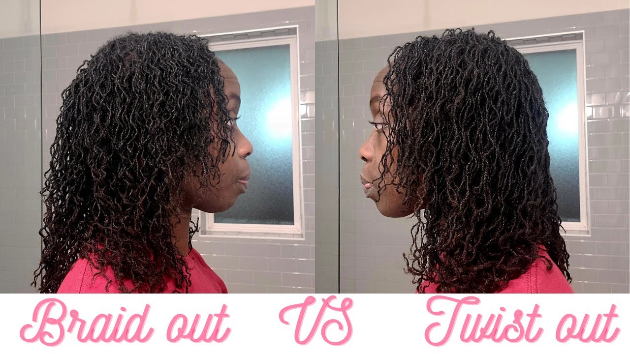 Sisterlock/Microlock Braidout VS Twistout!!