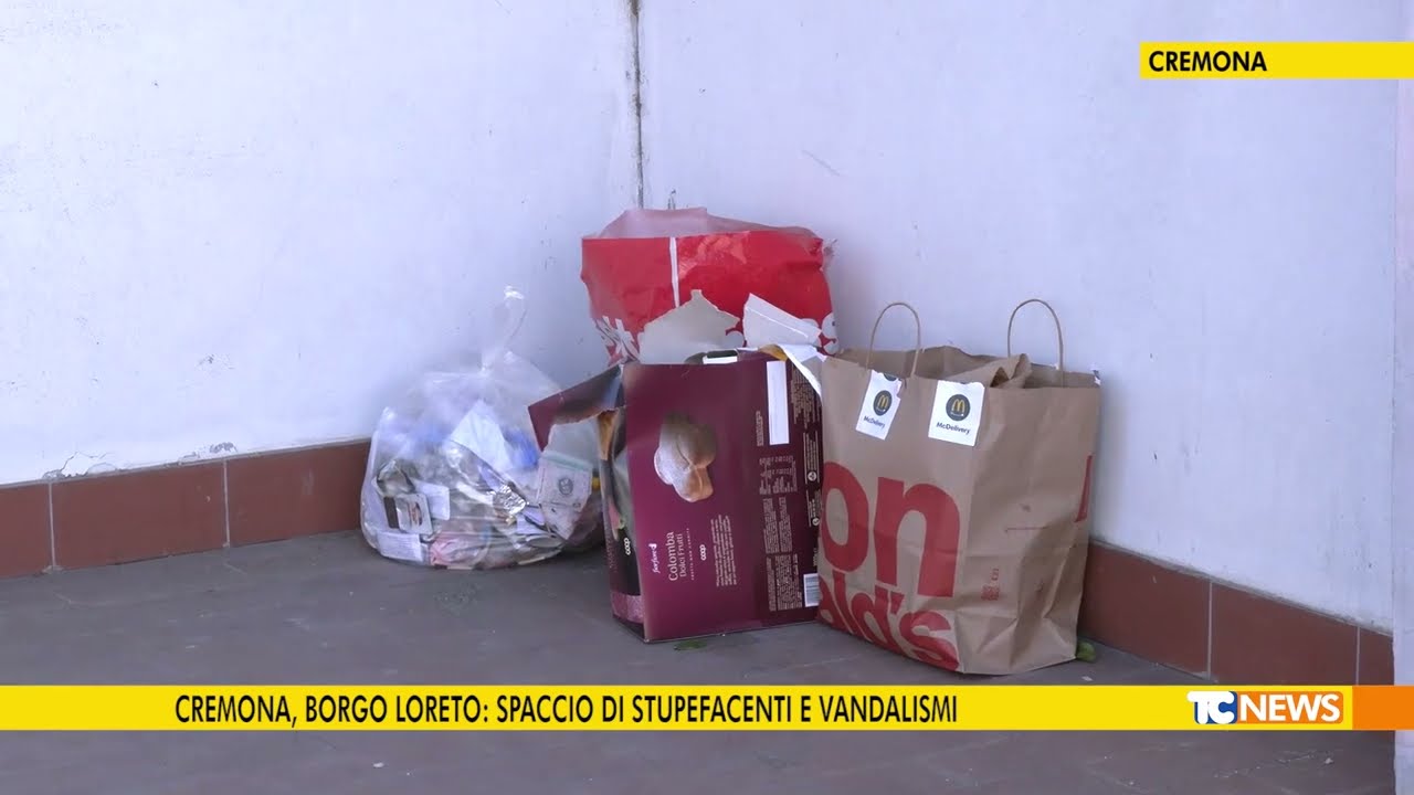 Cremona, Borgo Loreto: spaccio di stupefacenti e vandalismi
