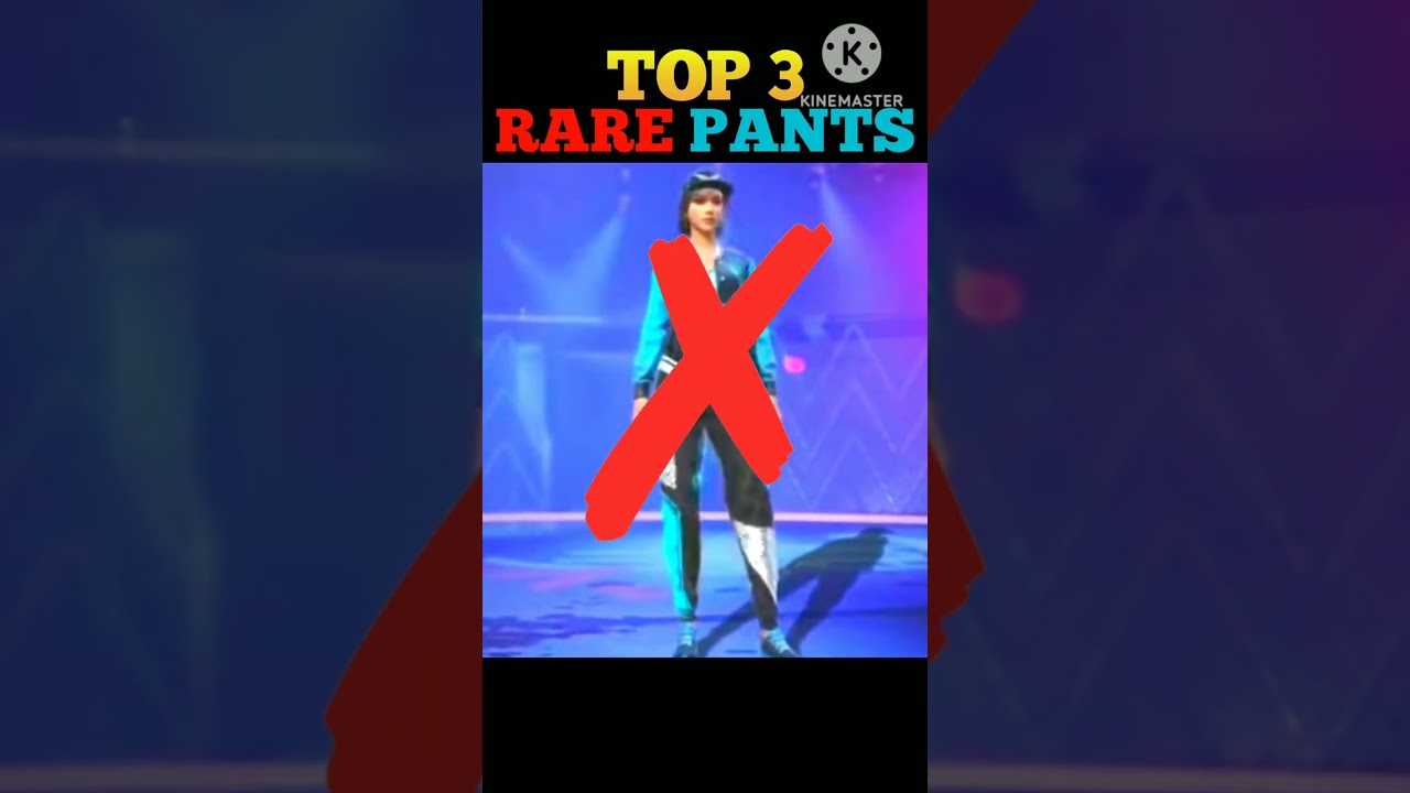 Most Rare Pants in Free Fire #freefire #freefireshorts #messytalkshort
