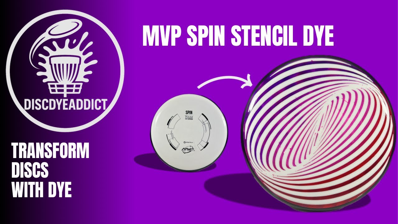 MVP Spin stencil disc dye