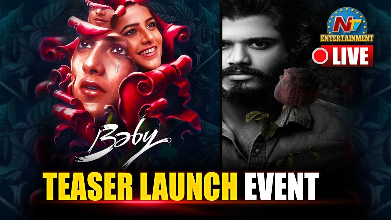 BABY Teaser Launch Event LIVE | Anand Deverakonda | Vaishnavi Chaitanya | Ntv ENT