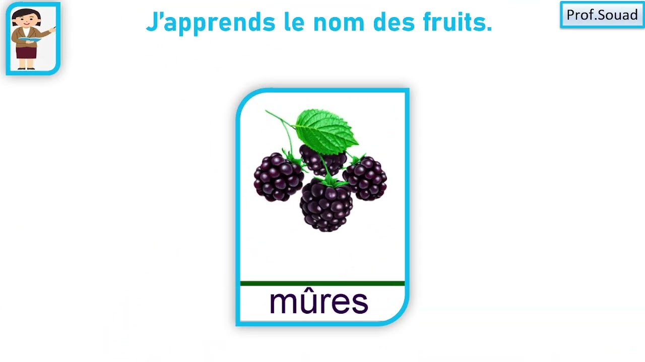 Les fruits