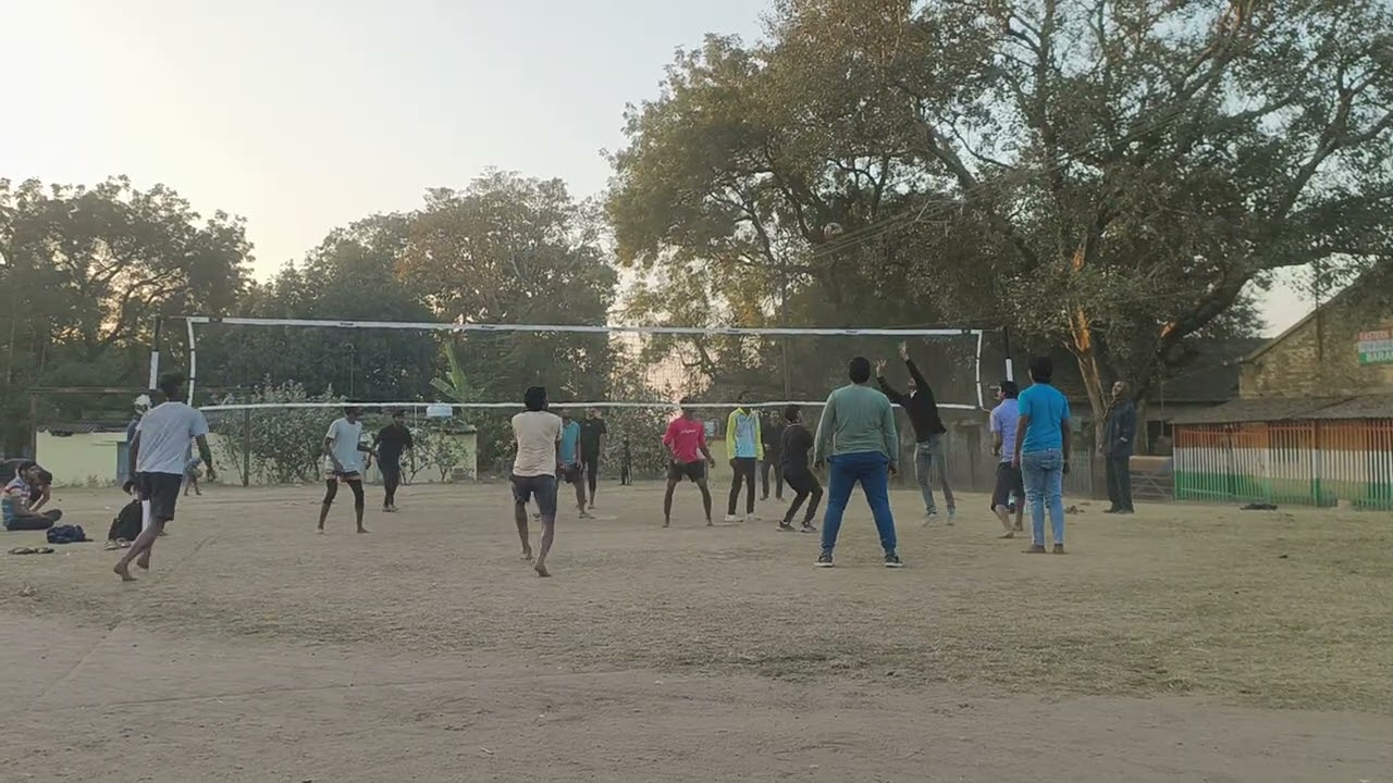 Barakar volleyball practice match 🏐
