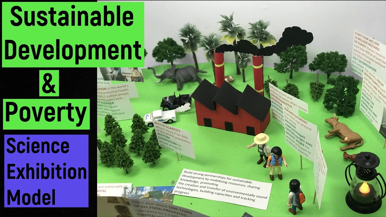 Sustainable development poverty eradication model | science exhibition model | diyas funplay