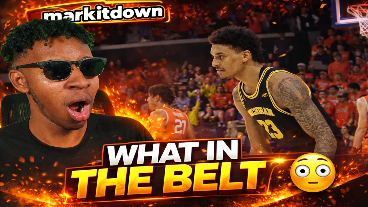 HOLY BELT OMGGG😳🍿 | #3 Michigan vs #10 Illinois Full Game Highlights | reaction
