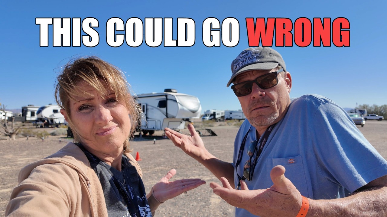 Being First was the HARD Part — Quartzsite Grand Design Rally
