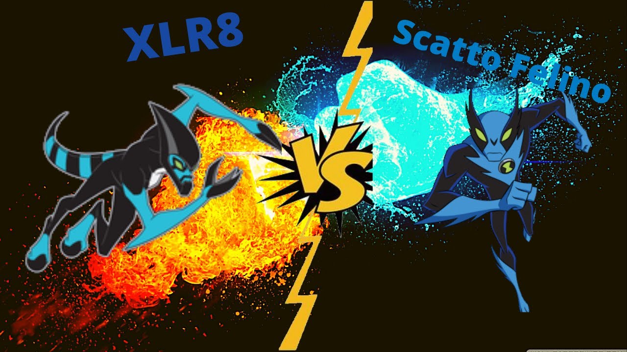 Ben 10 - XLR8 vs Scatto Felino Confronto tra Alieni (ITA)