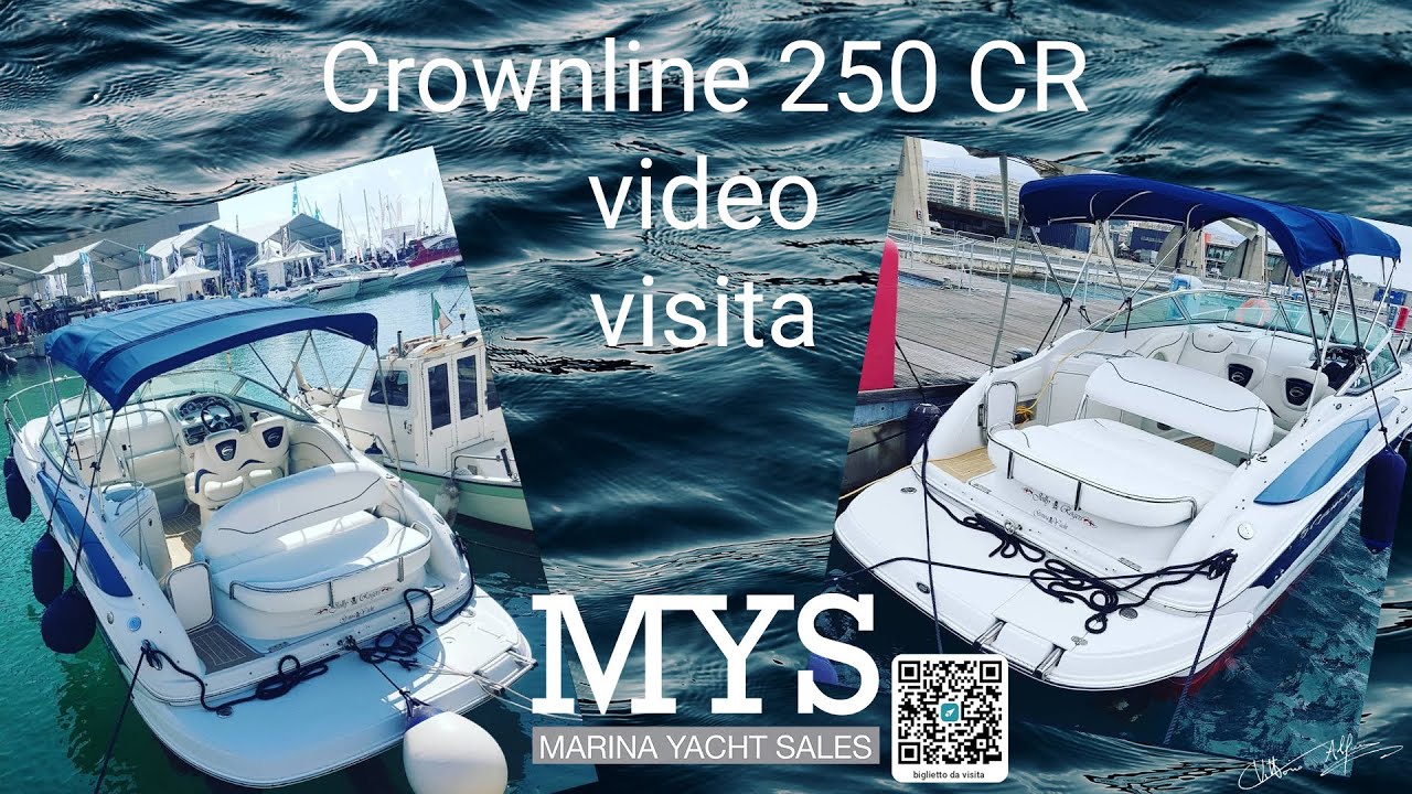 Crownline 250 CR   video visita