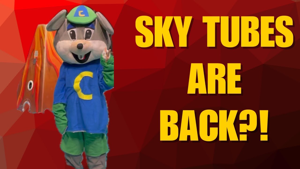 Chuck e cheese in the sky tubes