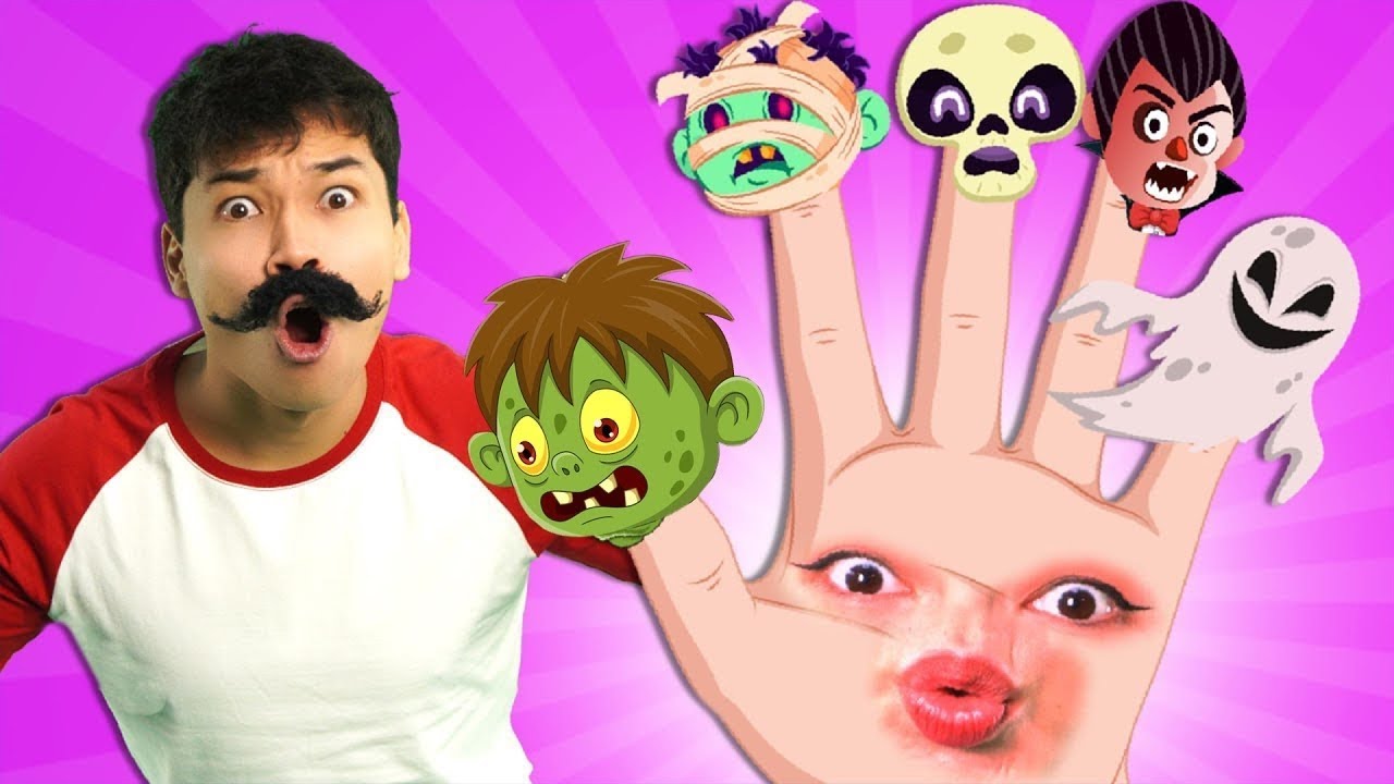 Spooky Halloween Finger Family | Super Mix | Hokie Pokie Kids Videos