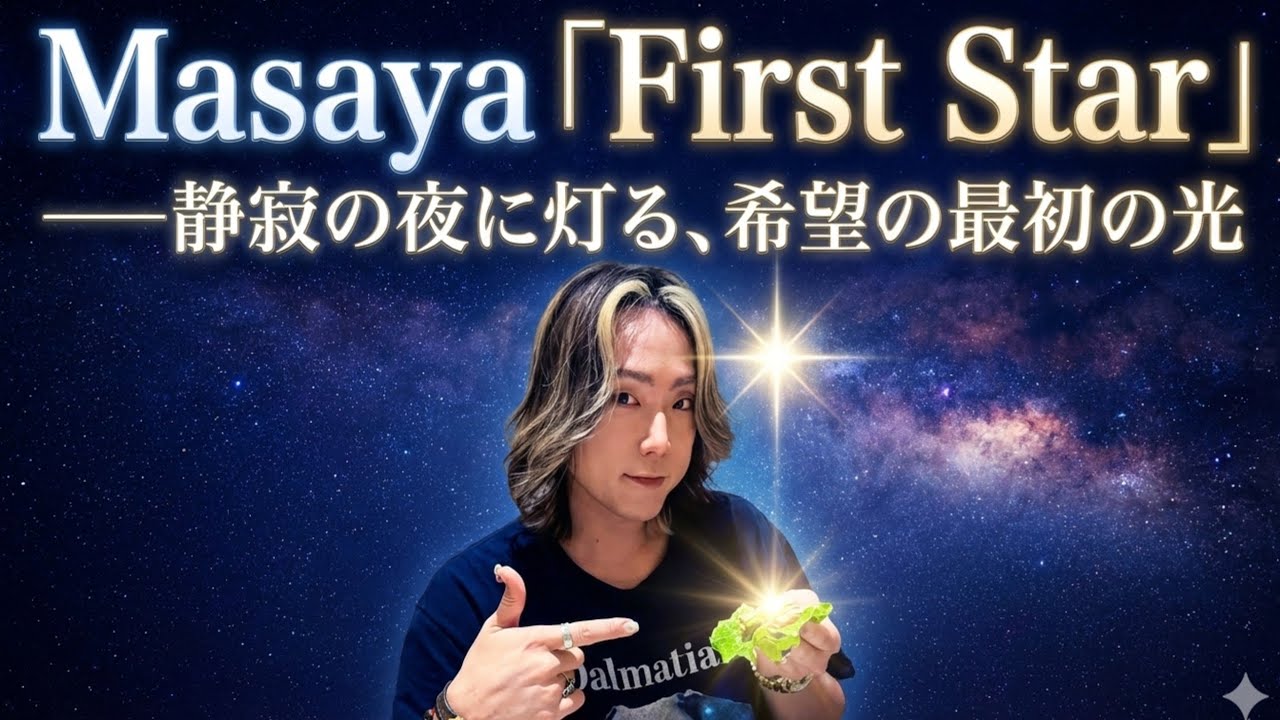 ✨🌌 Masaya「First Star」――静寂の夜に灯る、希望の最初の光 