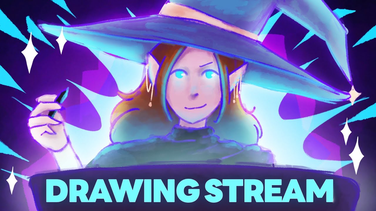 Animating liveee ✨⭐ Trying to FINISH This in 1HOUR!